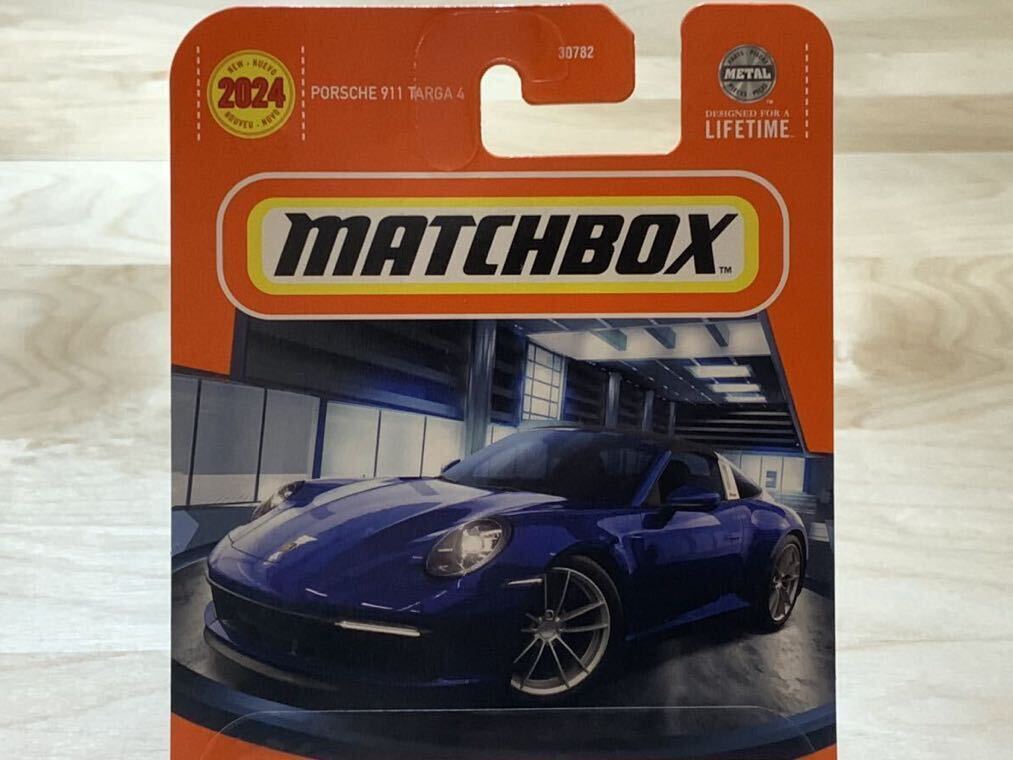 【新品：未開封】MATCHBOX マッチボックス ポルシェ 911 タルガ4 / PORSCHE 911 TARGA4 [ダークブルー]_画像2