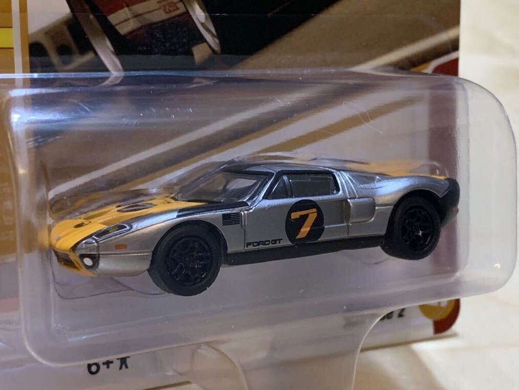 【新品：未開封】ジョニーライトニング 2005年 フォード GT / Ford GT [カスタム ガンメタリック＆ブラック＆オレンジ]_画像4