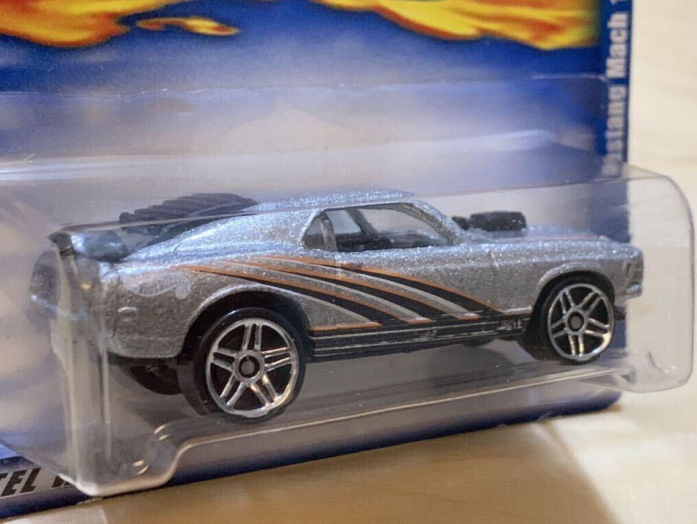 【新品：未開封】HOT WHEELS ホットウィール 1970年 マスタング マッハ1 / Mustang Mach 1 [シルバー]_画像8