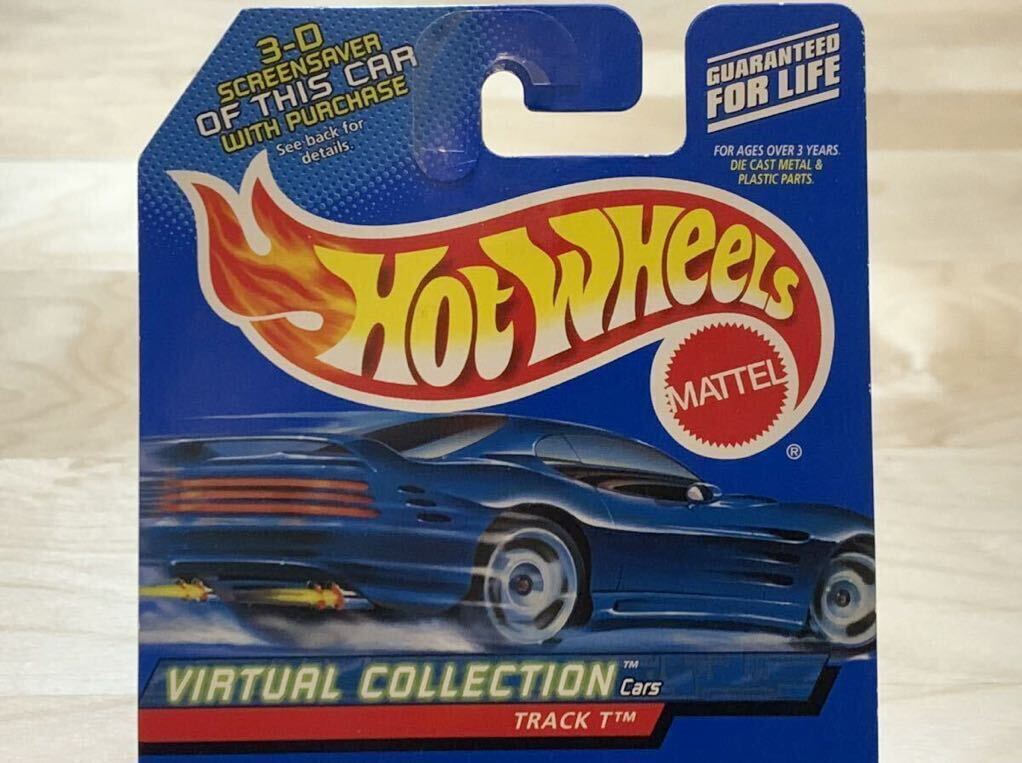 【新品：未開封】HOT WHEELS ホットウィール トラック T / TRACK T [ホワイト/グラフィック]_画像2