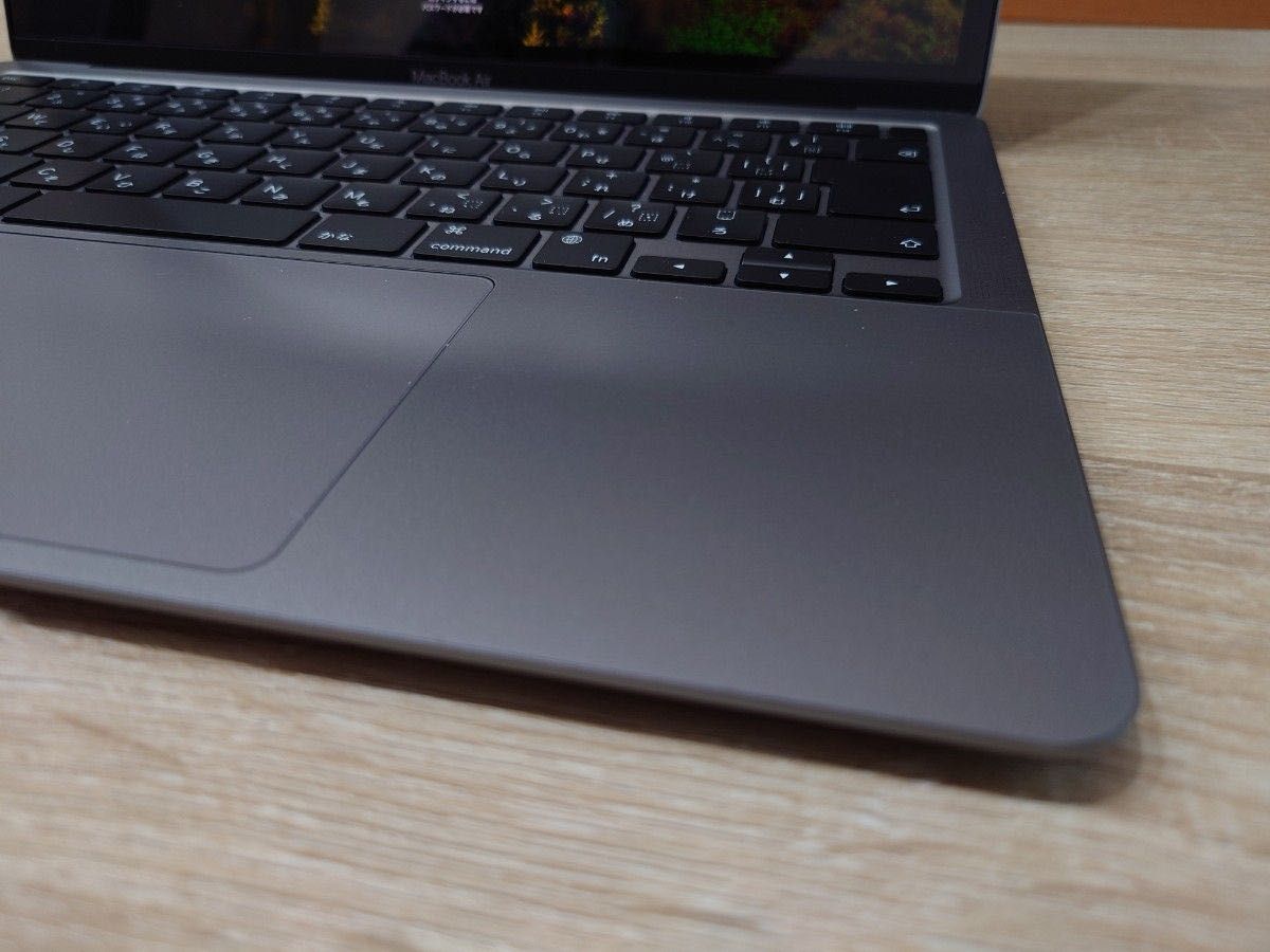 Apple Macbook Air m1 スペースグレイ バッテリー100%超美品 Apple Macbook Air m1 スペースグレイ バッテリー100%超美品