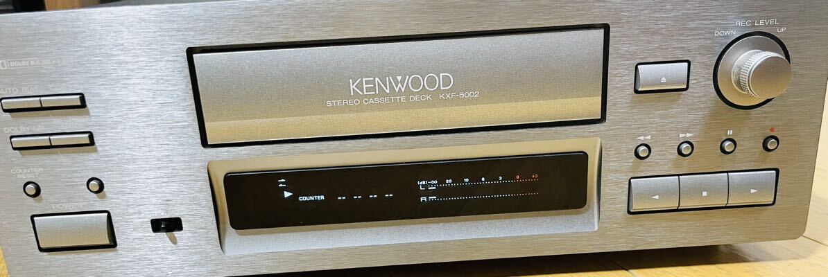 【完動美品】　ＫＥＮＷＯＯＤ　ＫＸＦ－５００２　オートリバース　カセットデッキ　オートバイアス機能付　1週間保証_画像2