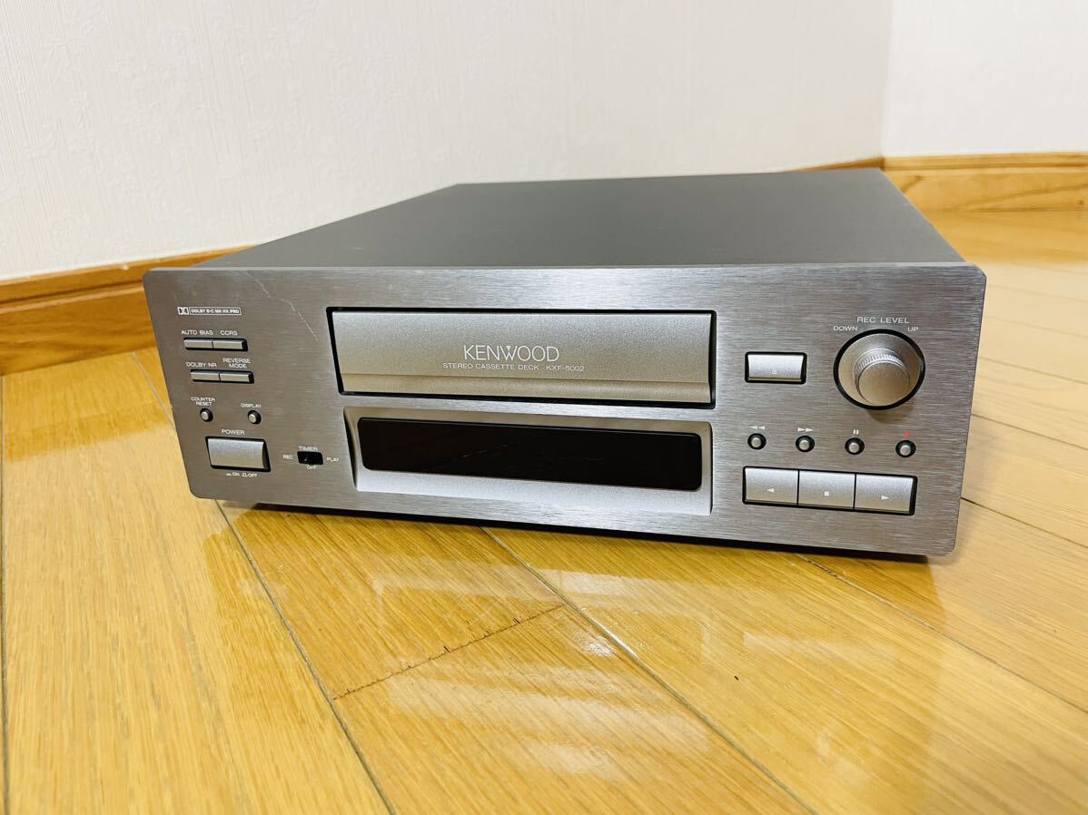 【完動美品】　ＫＥＮＷＯＯＤ　ＫＸＦ－５００２　オートリバース　カセットデッキ　オートバイアス機能付　1週間保証_画像10