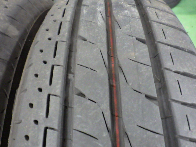 BRIDGESTONE LUFT RVⅡ 195/65R15 91H タイヤ2本 23年 6.8mm 【管理番号 9157 RB4-201】中古【大型商品】_画像7