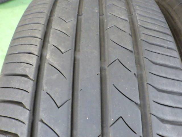 TOYO SD-7 215/55R17 94V タイヤ2本 22年 6.5mm 【管理番号 9188 RB5-401】中古【大型商品】_画像7