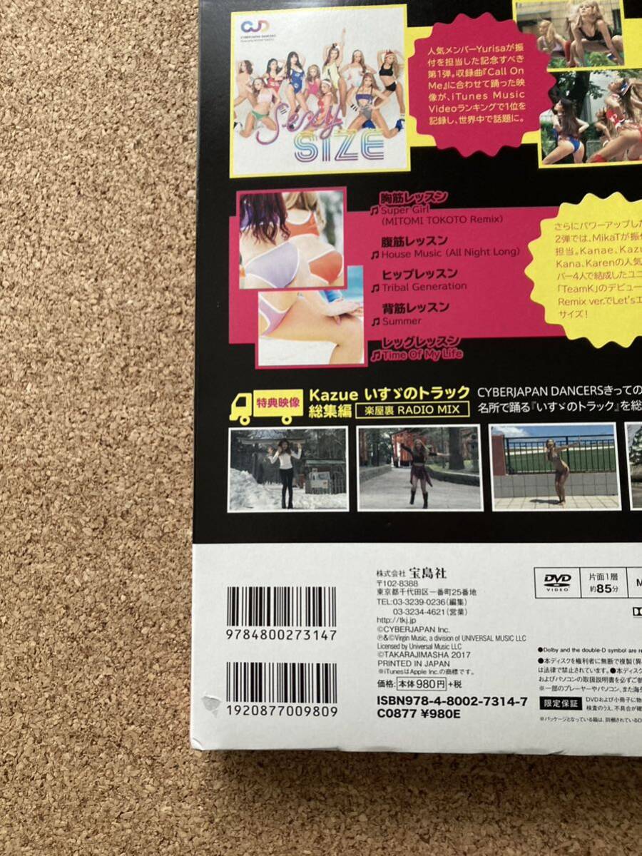 サイバージャパンダンサーズ エクササイズ cyberjapan dancers DVD エクササイズ DVD book 宝島社_画像3
