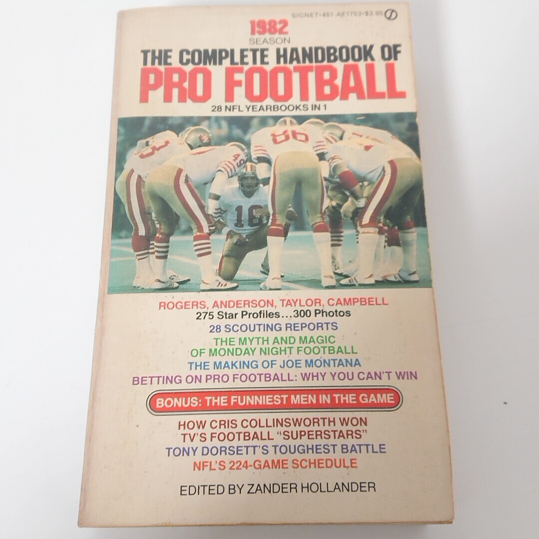 【古洋書】アメリカンフットボール 1970年1980年代 11種類12冊セット YS8の画像7