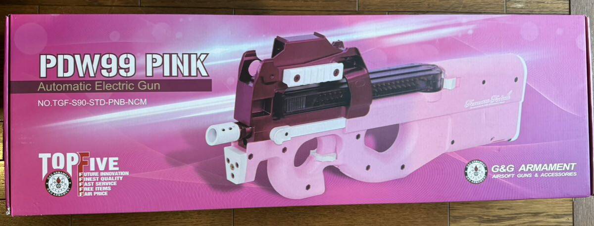 5*G&G P90 pink specification electric gun 