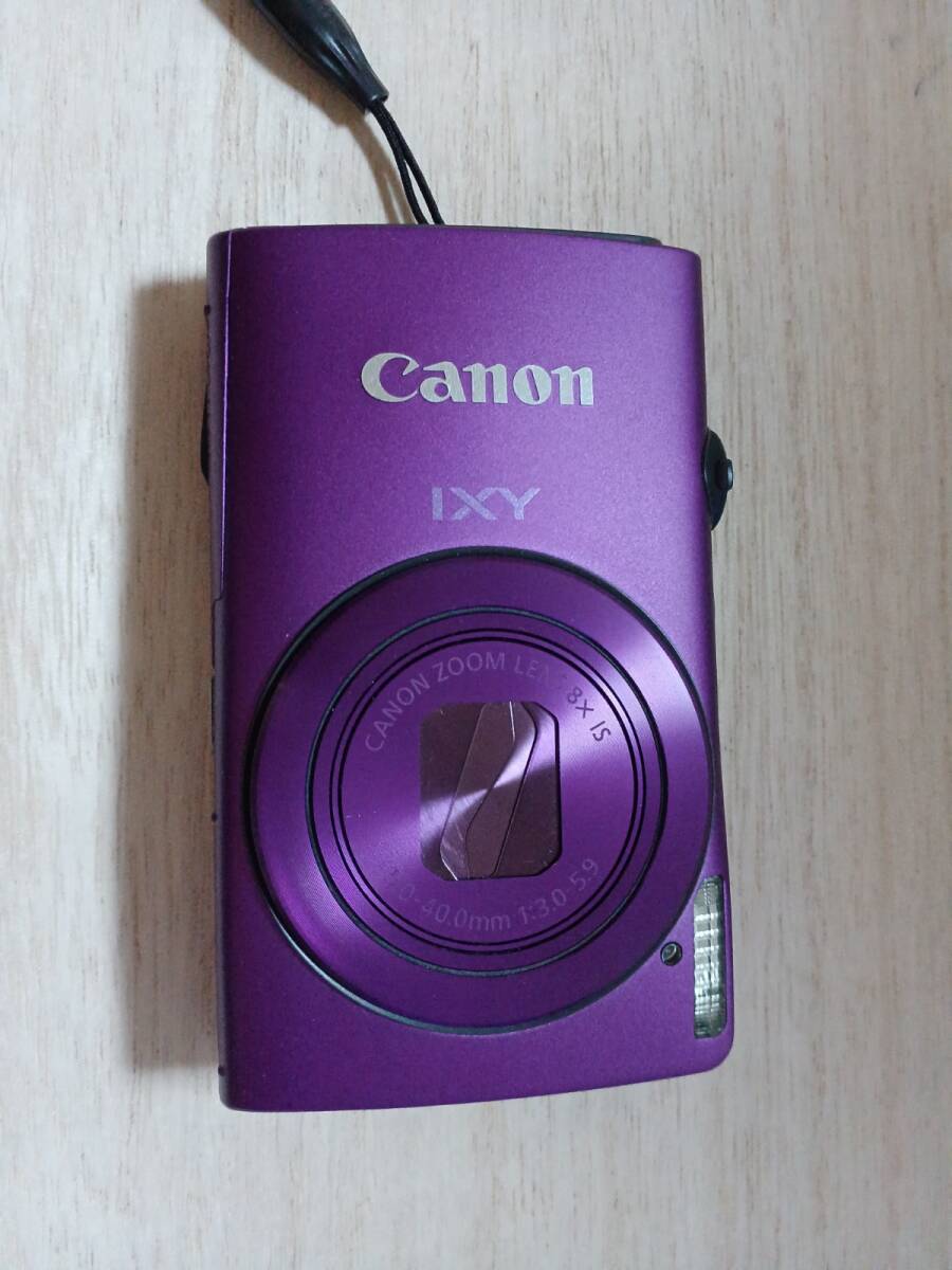 13203-01★キャノン/CANON コンパクトデジタルカメラ 600F IXY PC1676 パープル★