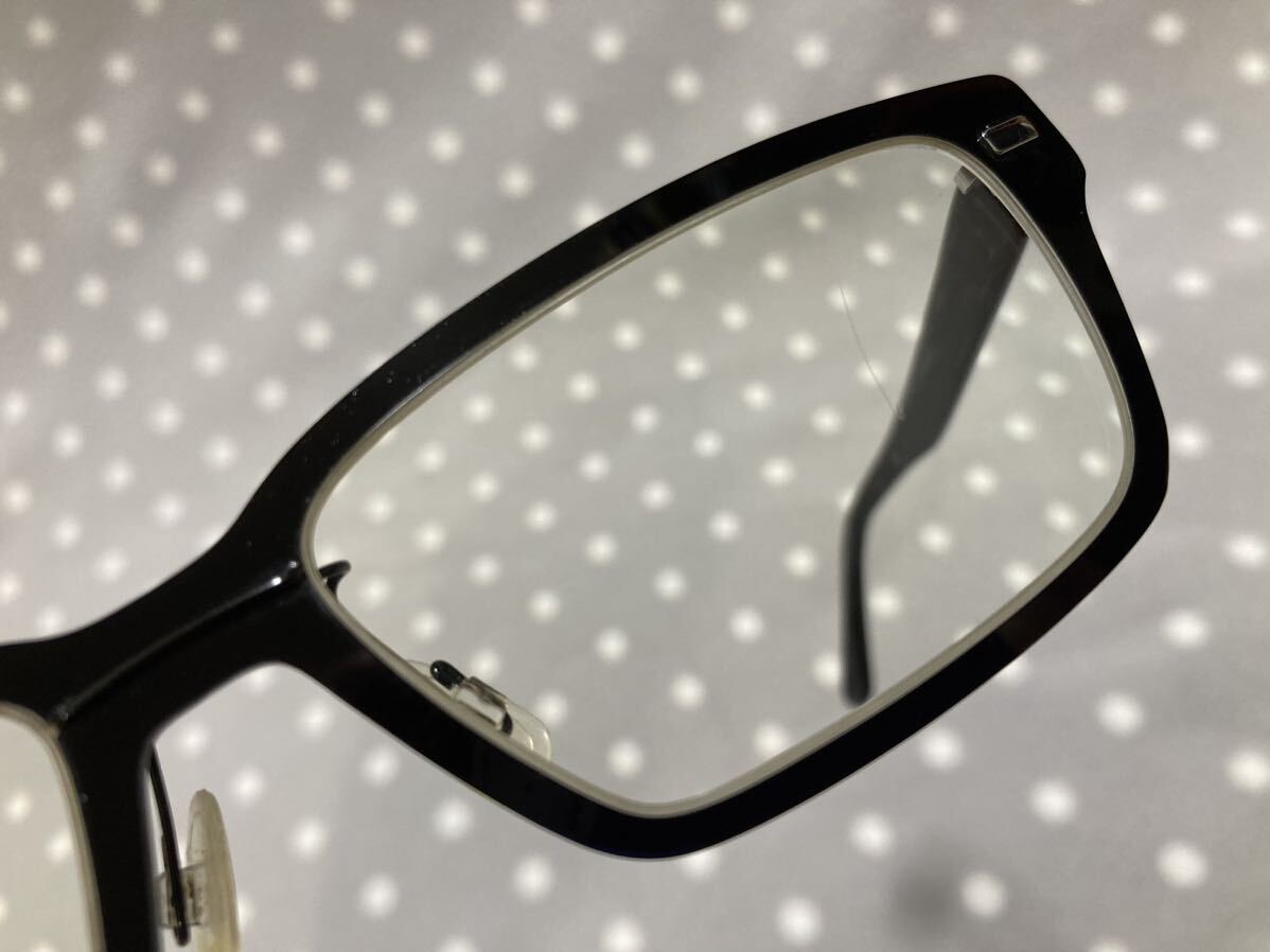 眼鏡市場 NEO-TEX NTX-5 メガネ 度入りレンズ付き レンズ傷有り フレーム問題無し 中古品 _画像4