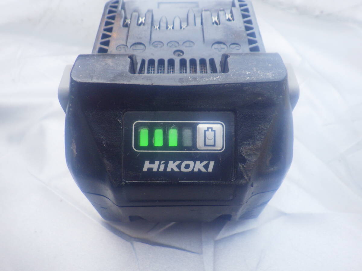 【中古品】（訳あり品） HiKOKI ハイコーキ 36V 2.5Ah 純正 マルチボルトバッテリー BSL36A18 リチウムイオンバッテリー 蓄電池 3セットの画像3