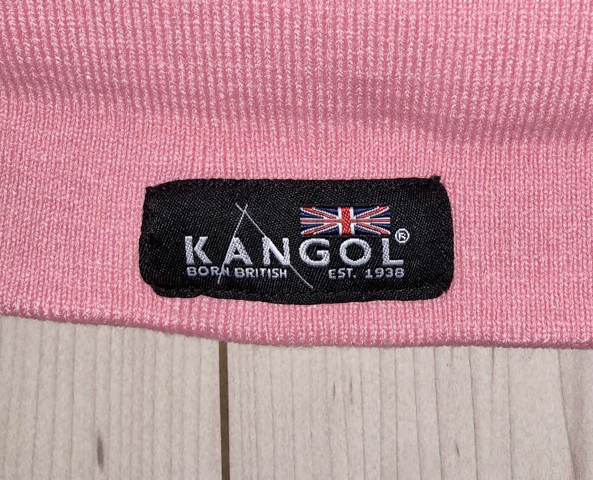 KANGOL x YAGI Rabbit Ears Cuffed Beanie K3531PJ カンゴール ヤギ コラボ ラビット ビーニー うさ耳 ニットキャップ ピンク 男女兼用