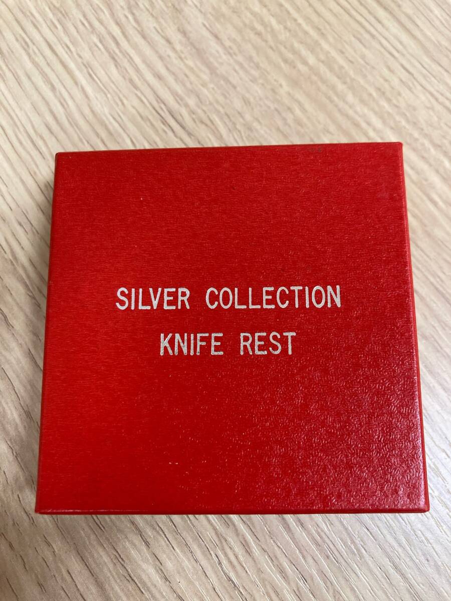 ＃6427【現状保管品】シルバーカラー ナイフ置き 犬の形 SILVER COLLECTION KNIFE REST カトラリー 食器の画像9