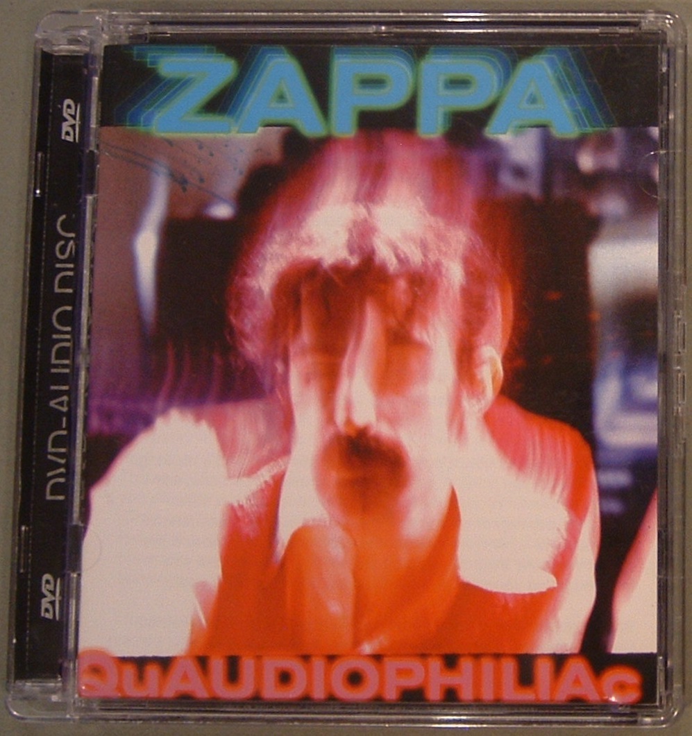 【DVD AUDIO】FRANK ZAPPA フランク・ザッパ ”QuAUDIOPHILIAc”　サラウンド・オーディオ_画像1
