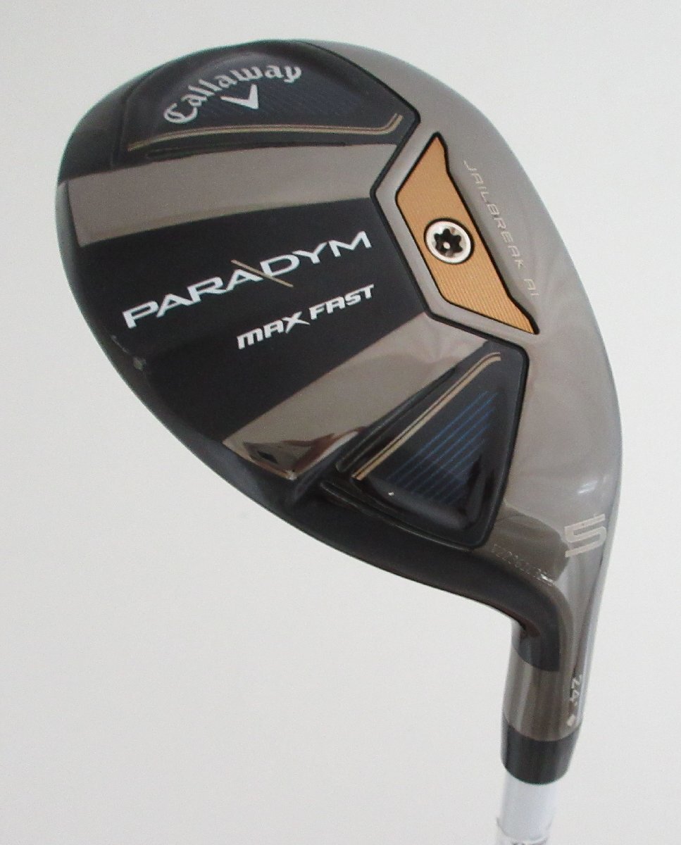 ●値下！レディース！2023！キャロウェイ★PARADYM（パラダイム）MAX FASTユーティリティー　5H　24°ELDIO 40 for Callaway　L　 (61786_画像2