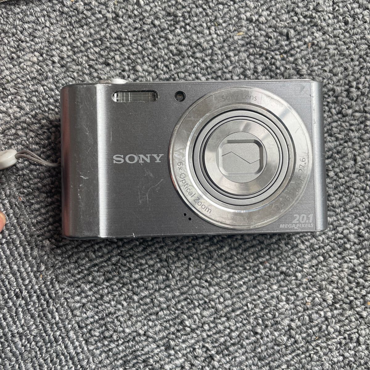 SONY ソニー コンパクトデジタルカメラ DSC-W810 Cyber-shot 20.1 MEGA PIXELS 3.5-6.5/4.6-27.6 動作未確認 現状品の画像5