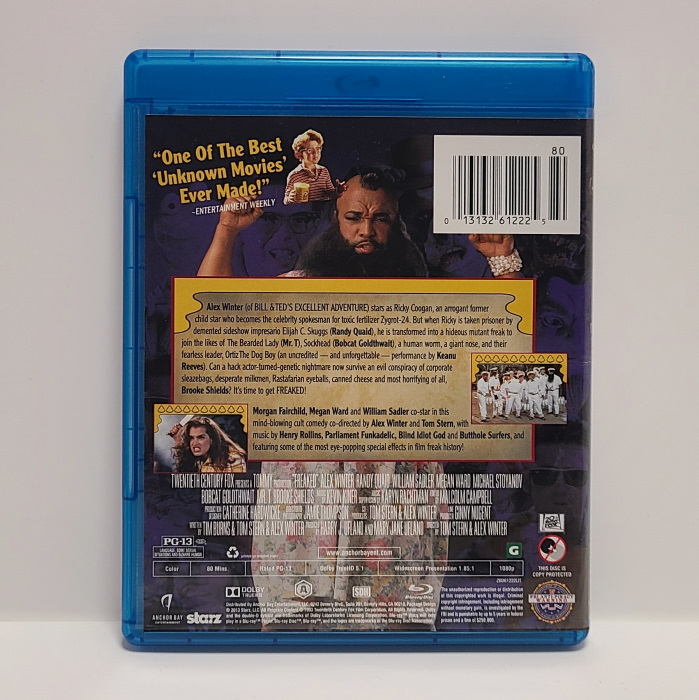 『ミュータント・フリークス 』中古・輸入盤Blu-ray ブルック・シールズ主演/ゲテモノ好きには堪らない倫理観ゼロのゴア・コメディーの画像2