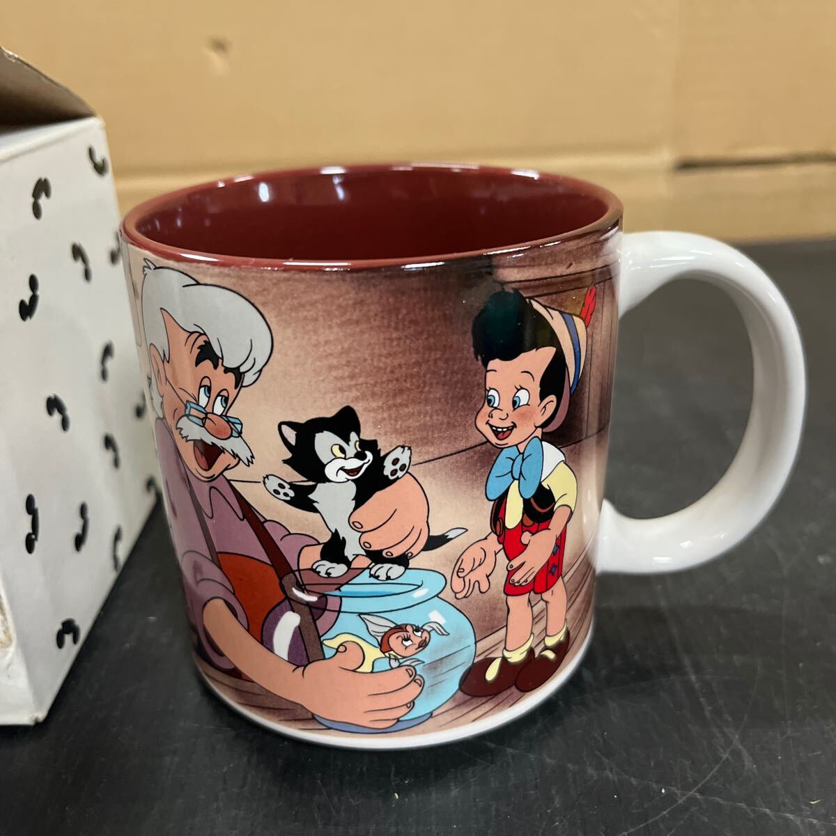 マグカップ コップ 食器 Disney ピノキオ 可愛い ディズニー 未使用品の画像2