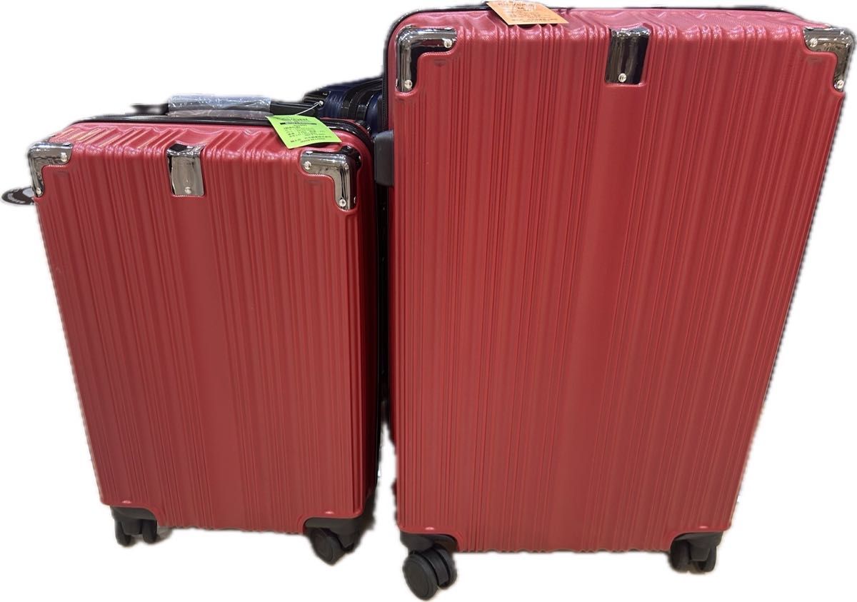 トラベル　キャリーケース　スーツケース　S Mセット　ダイヤルロック式　旅行用品