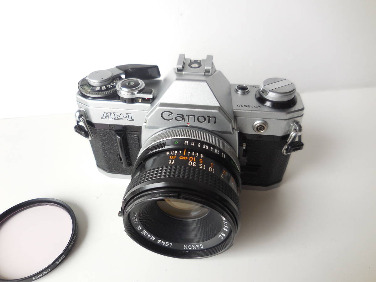 キヤノン CANON AE-1  単焦点レンズ付きの画像10