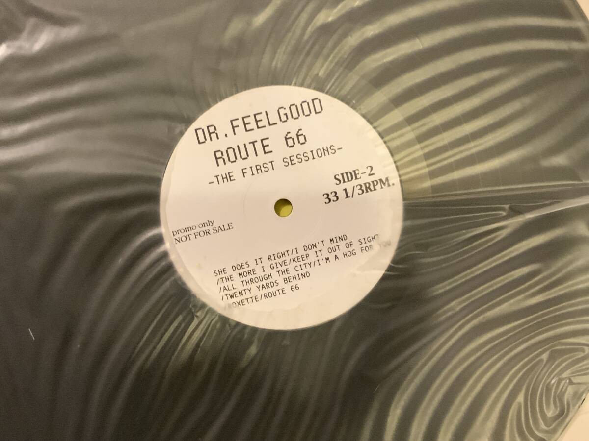 プライベート盤LP ドクター・フィールグッド／Route66 -The First Sessions- Dr. Feelgood Wilko Johnson ウィルコ・ジョンソン の画像3