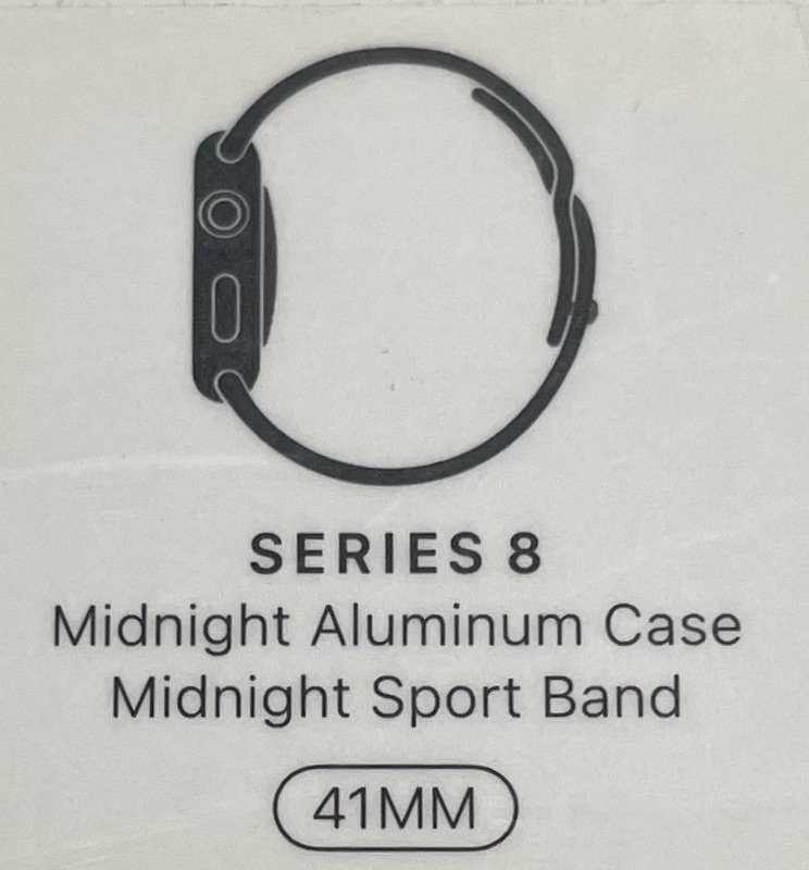 Apple Watch Series 8 41mm Midnight GPS модель 