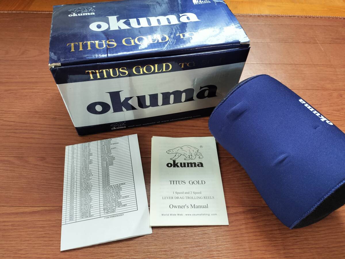 OKUMA(オクマ)：TITUS GOLD(タイタスゴールド) 50-Ⅱ トローリング・泳がせ・ブッコミ　(キハダ・カンパチ・ヒラマサ等の大型青物やクエに)_画像9