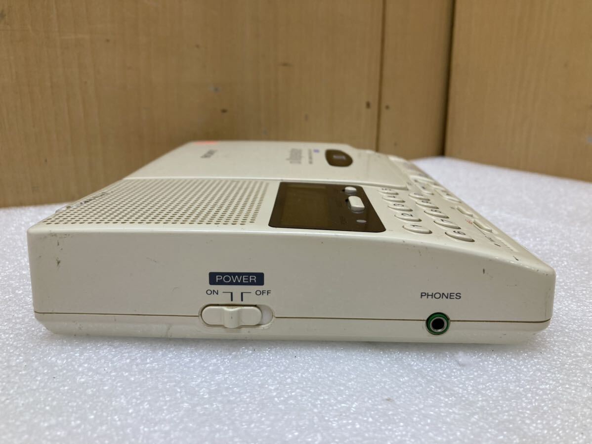 HY0807 SONY ソニー CDリピーター CDH-100 語学 学習 本体のみ　CD再生OK 蓋閉めNG ジャンク品　0405_画像5