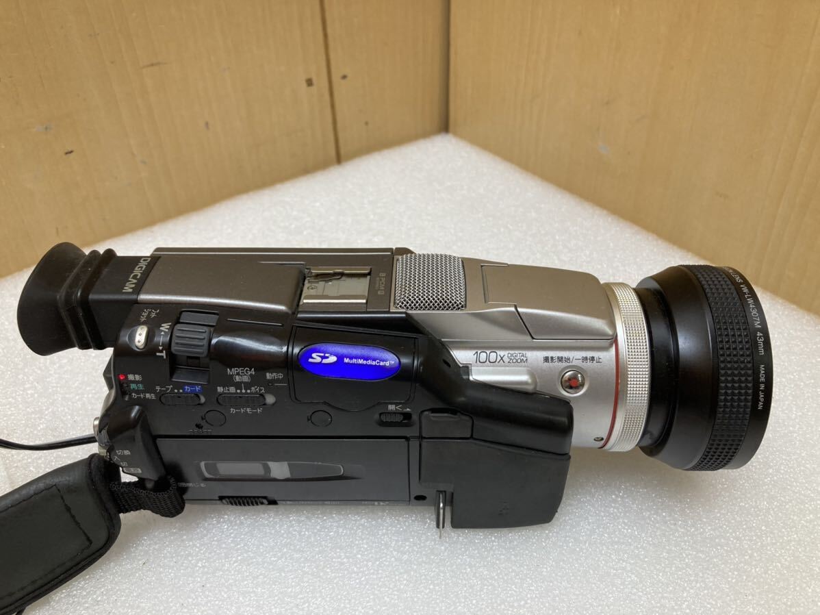 HY1226 Panasonic パナソニック デジタル ビデオ カメラ NV-MX2500 映像 ビデオカメラ ソフトケース付　現状品　0430_画像5