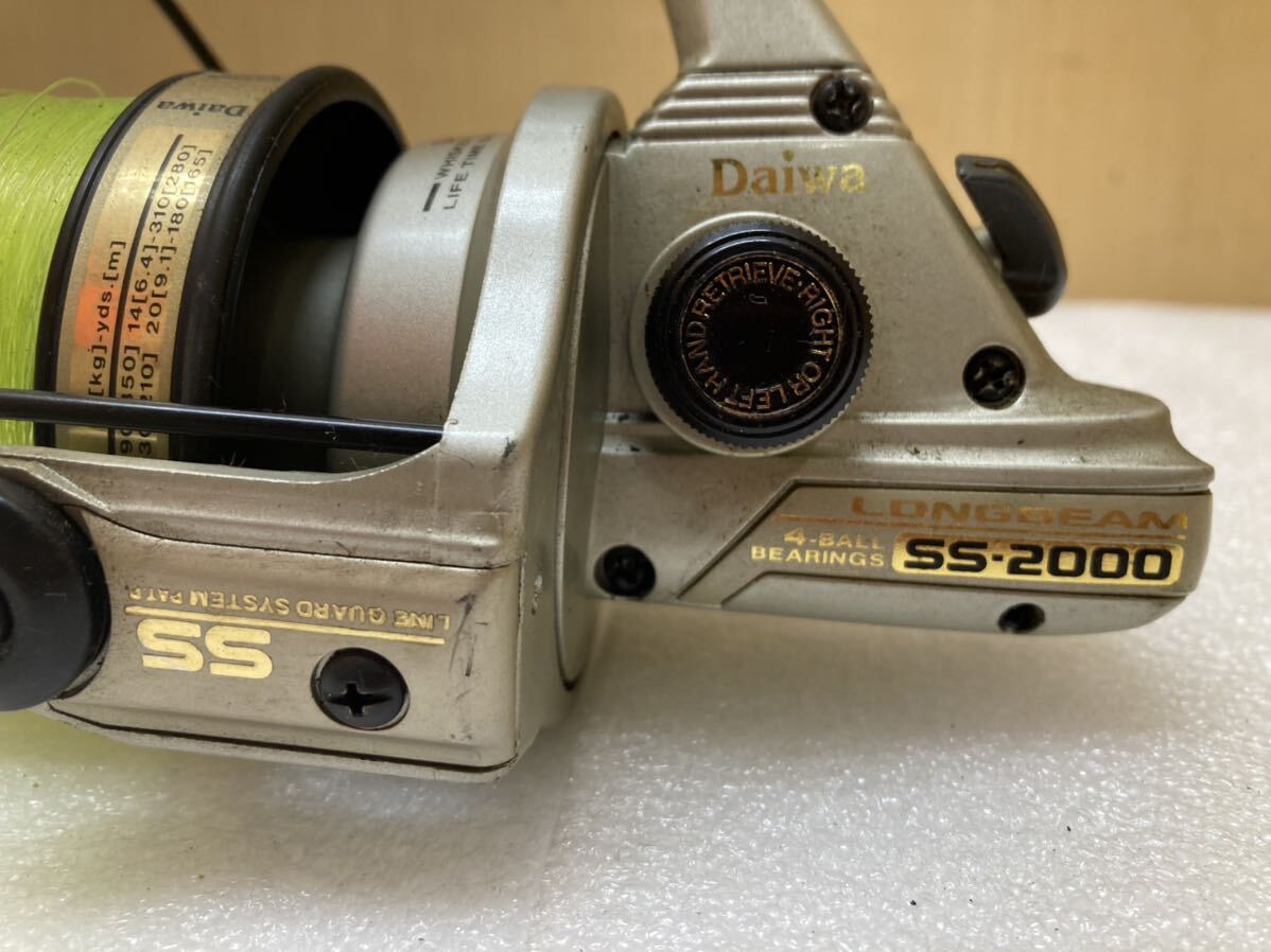 HY1250 Daiwa ダイワ スピニングリール ＳＳ-2000 現状品　0430_画像2