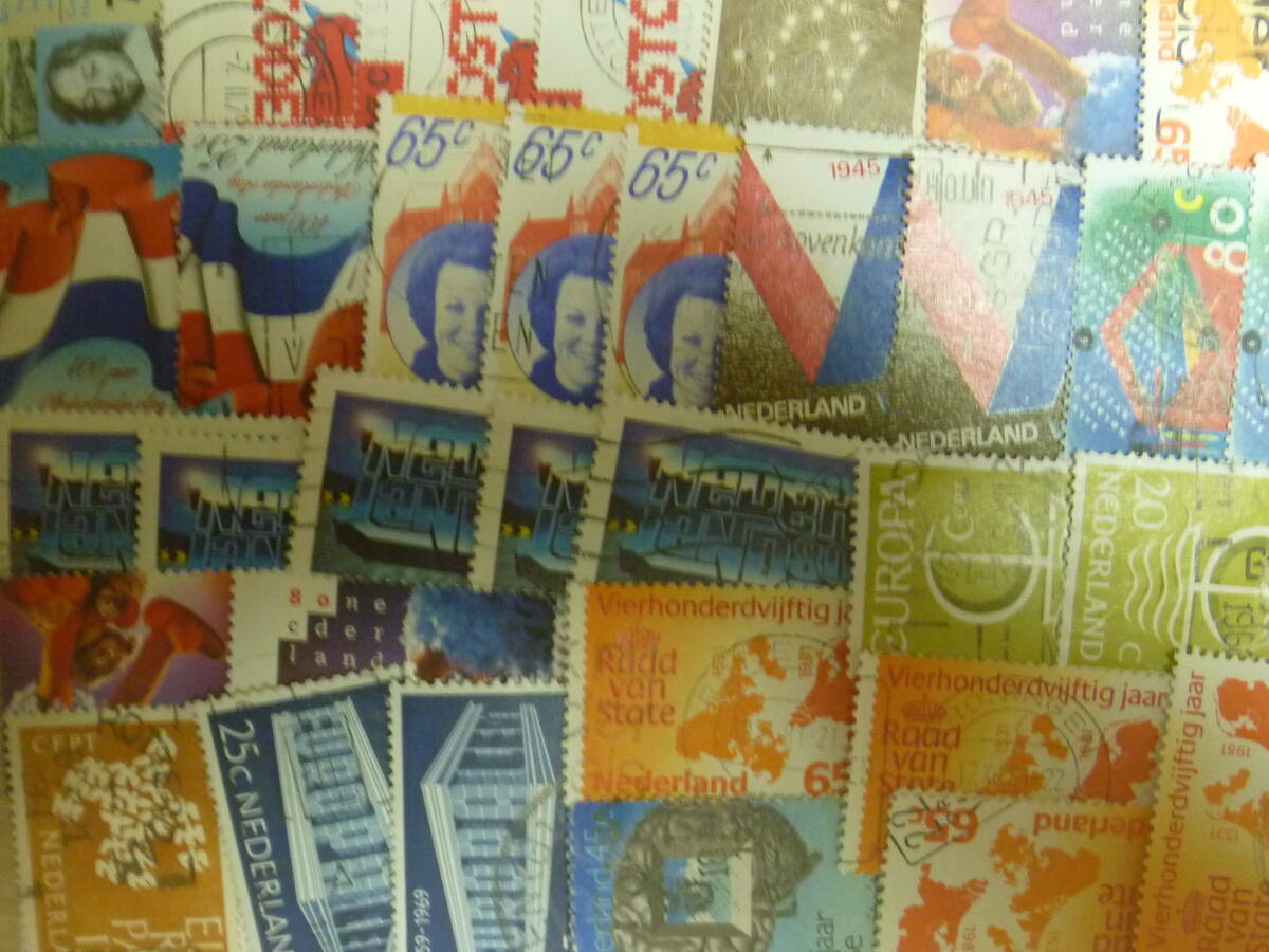 ★外国切手・海外切手★１１０枚★使用済切手・消印付き切手★中型切手★Cの画像5