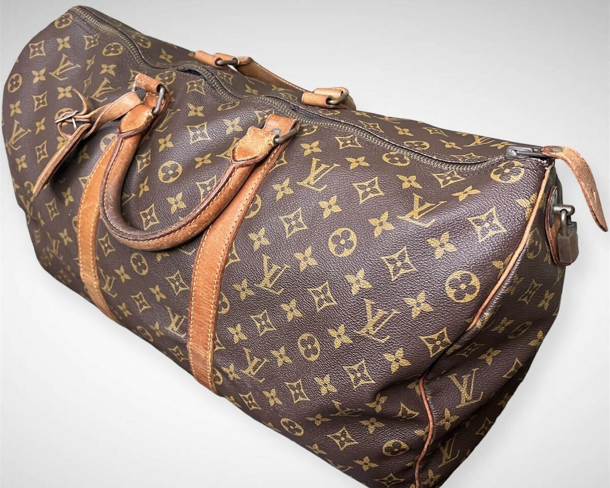 【ルイヴィトン 】ボストンバッグ モノグラム LOUIS VUITTON ビンテージ _画像3