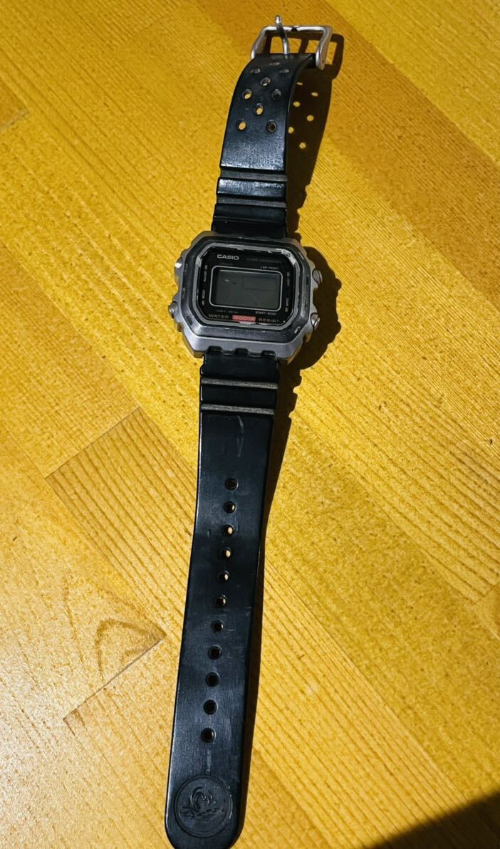 CASIO カシオ DW-3000 アラームクロノグラフ スクエア デジタル メンズ クォーツ QUARTZ QZ 腕時計 中古_画像4