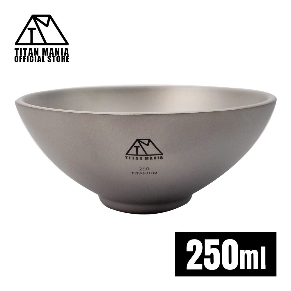 TITAN MANIA titanium любитель чай .S титановый супер-легкий 250ml 2 -слойный структура посуда миска бульонная чашка фарфоровая пиала упаковочный пакет имеется кемпинг сопутствующие товары 