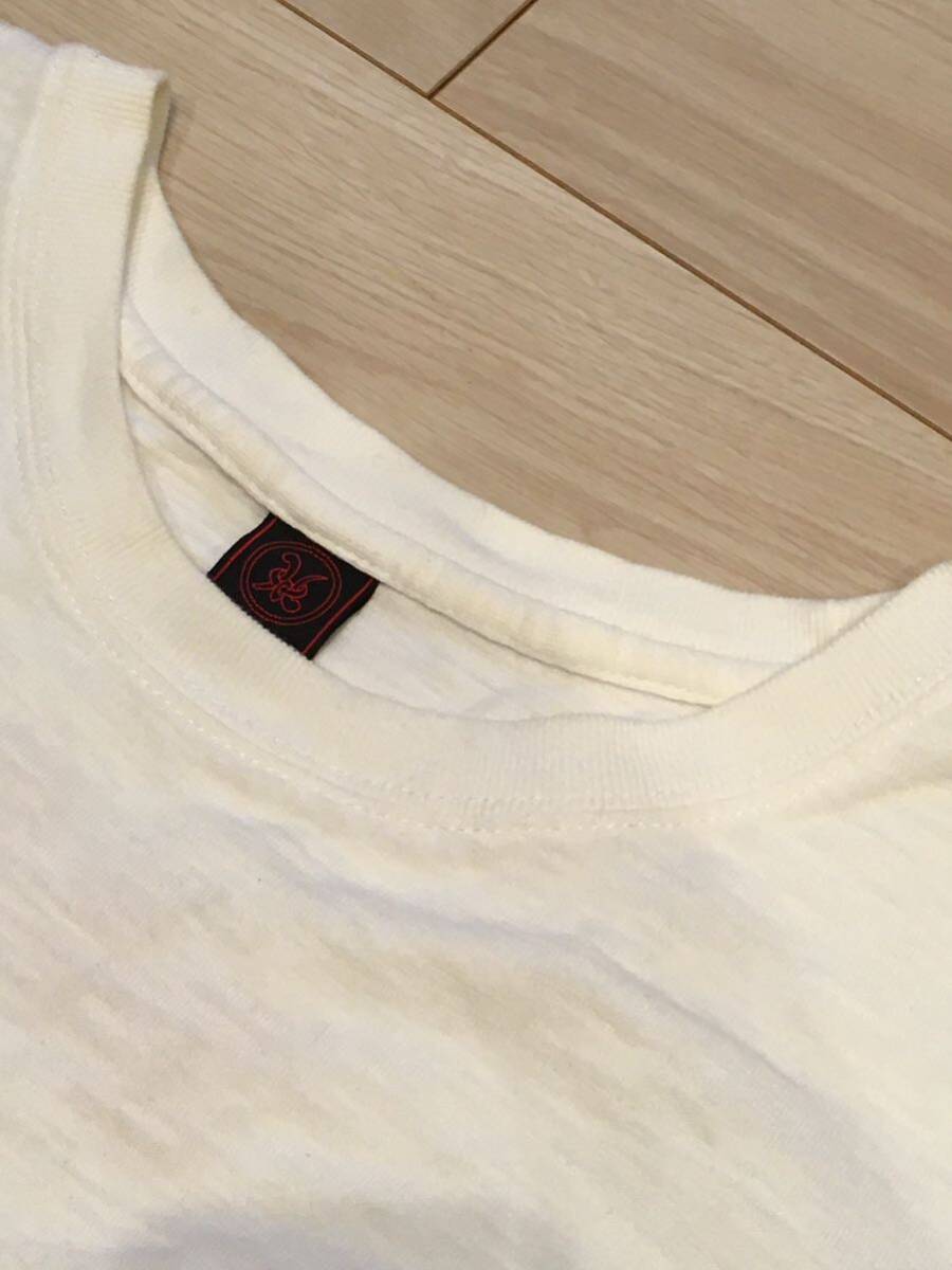 半袖 Tシャツ Mサイズ 刺繍 スカジャン JAPAN 富士山 ホワイトの画像5
