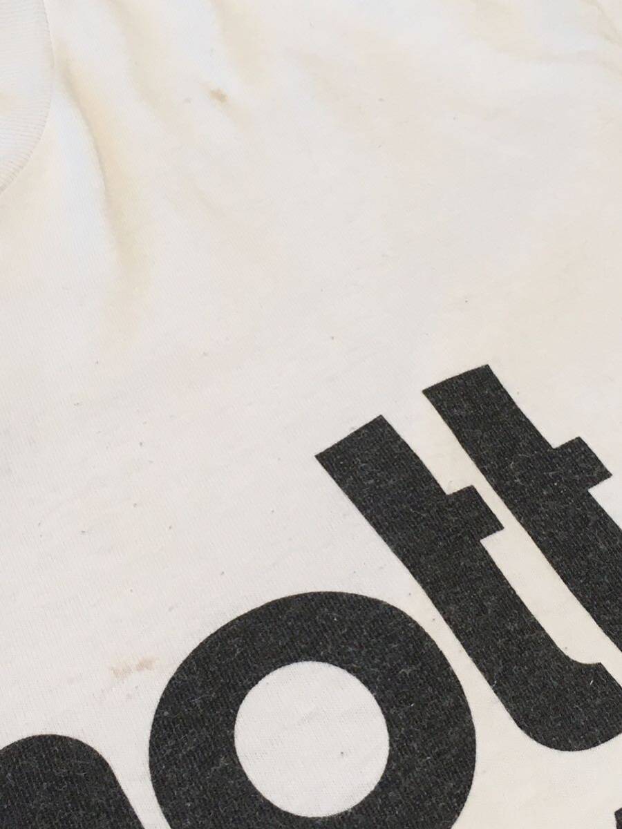 Schott N.Y.C. 半袖 Tシャツ Lサイズ ホワイト MADE IN USA ショット ロゴ プリント アメリカ製の画像5