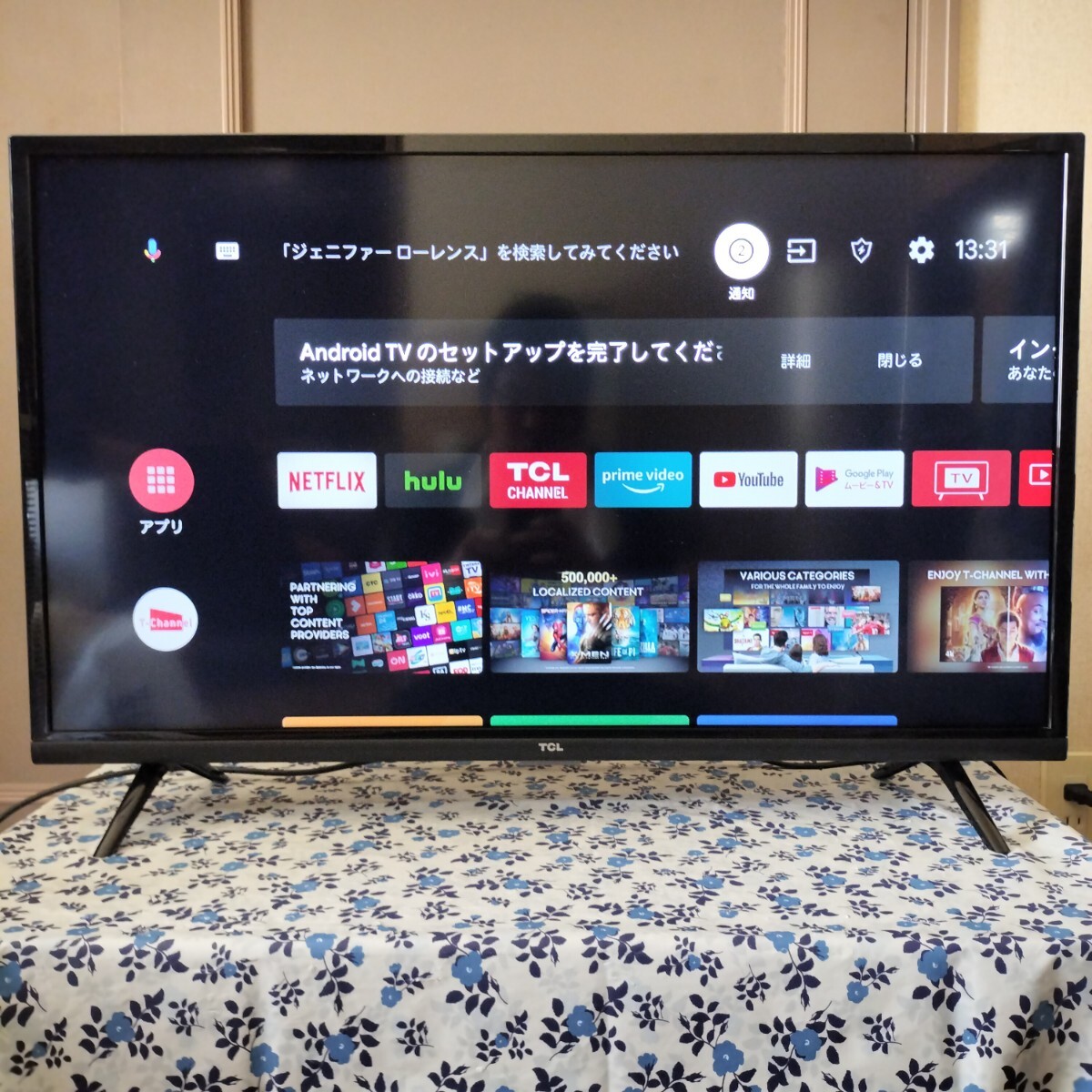 K04131 ◇TCL 液晶テレビ 32S5200A 2022年製 リモコン B-CAS K04131 ◇TCL 液晶テレビ 32S5200A 2022年製 リモコン B-CAS