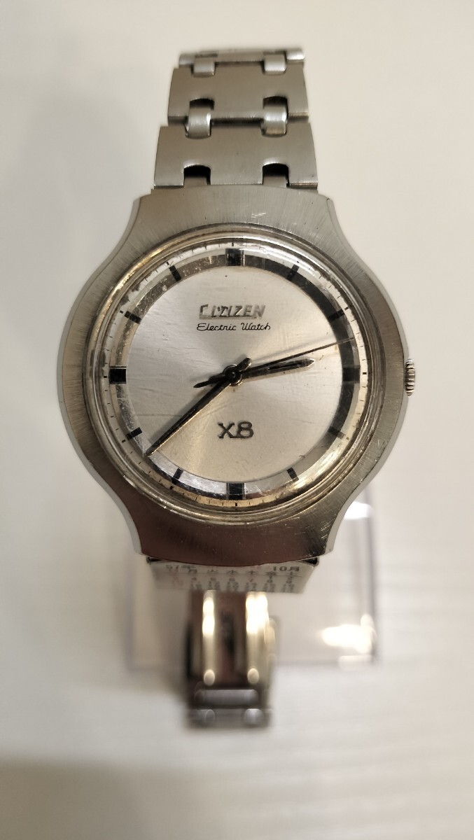 K04283 ◆CITIZEN X8 ELECTNIC WATCH シチズン エレクトニック ELCS5120I-Y メンズ 腕時計 ジャンク品◆_画像2