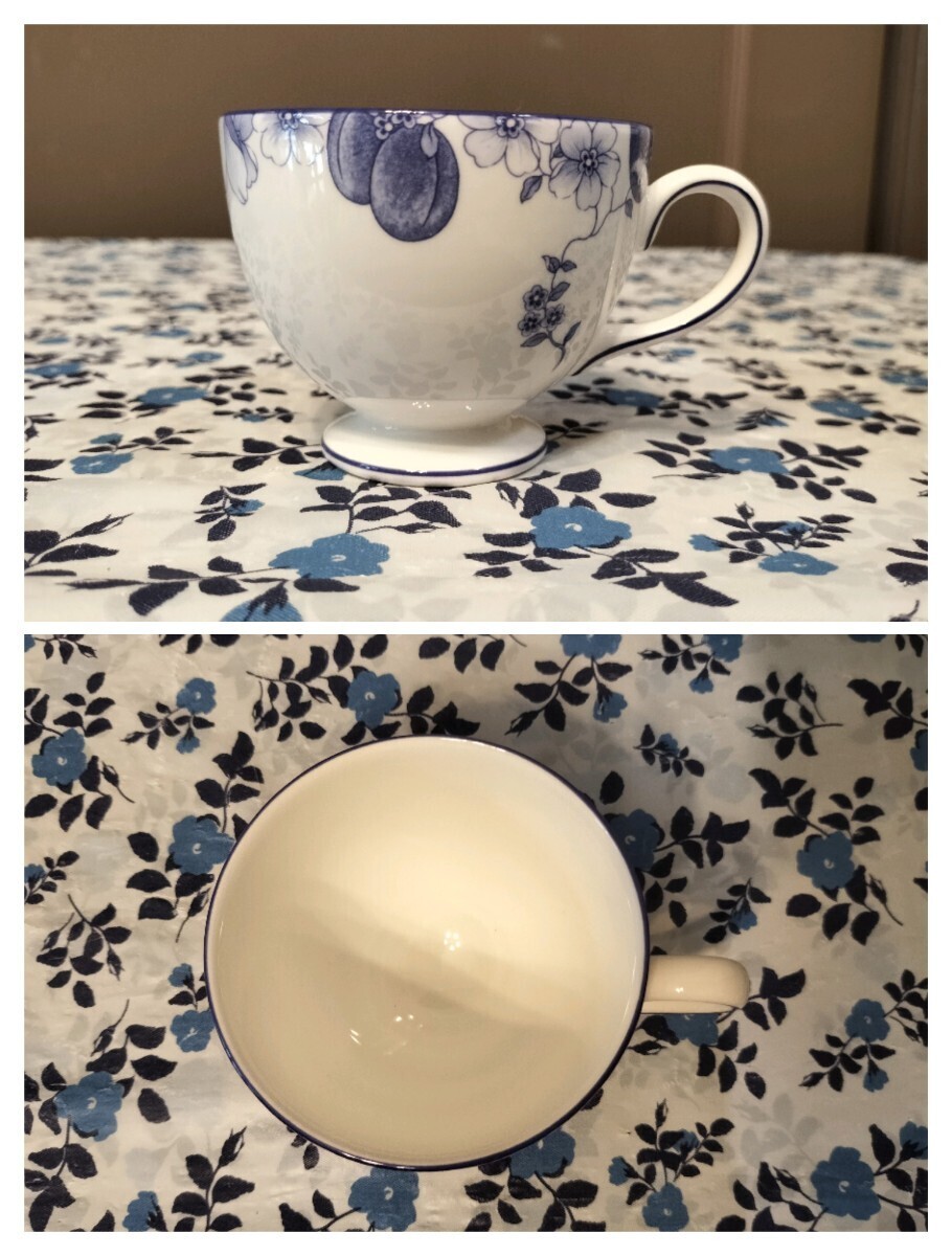 K04291 ◆WEDGWOOD/ウェッジウッド NAUTILUS/ノーチラス NANTUCKET/ナンタケット BLUE PLUM/ブループラム 計4点セット 未使用品◆_画像8