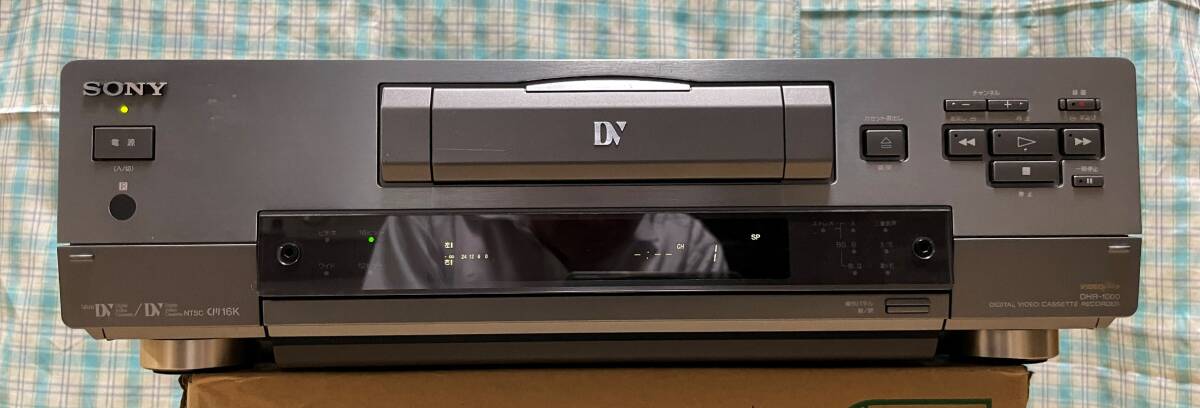 SONY ソニー DHR-1000 DV方式 デジタル ビデオ カセット レコーダーの画像1