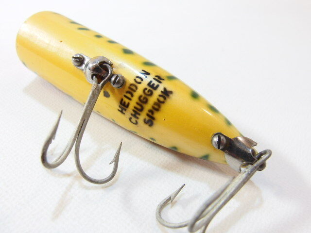 ヘドン チャガースプーク Heddon CHUGGER SPOOK 14KCD 縦割れ 吹き目 オールドヘドン (404-147の画像9