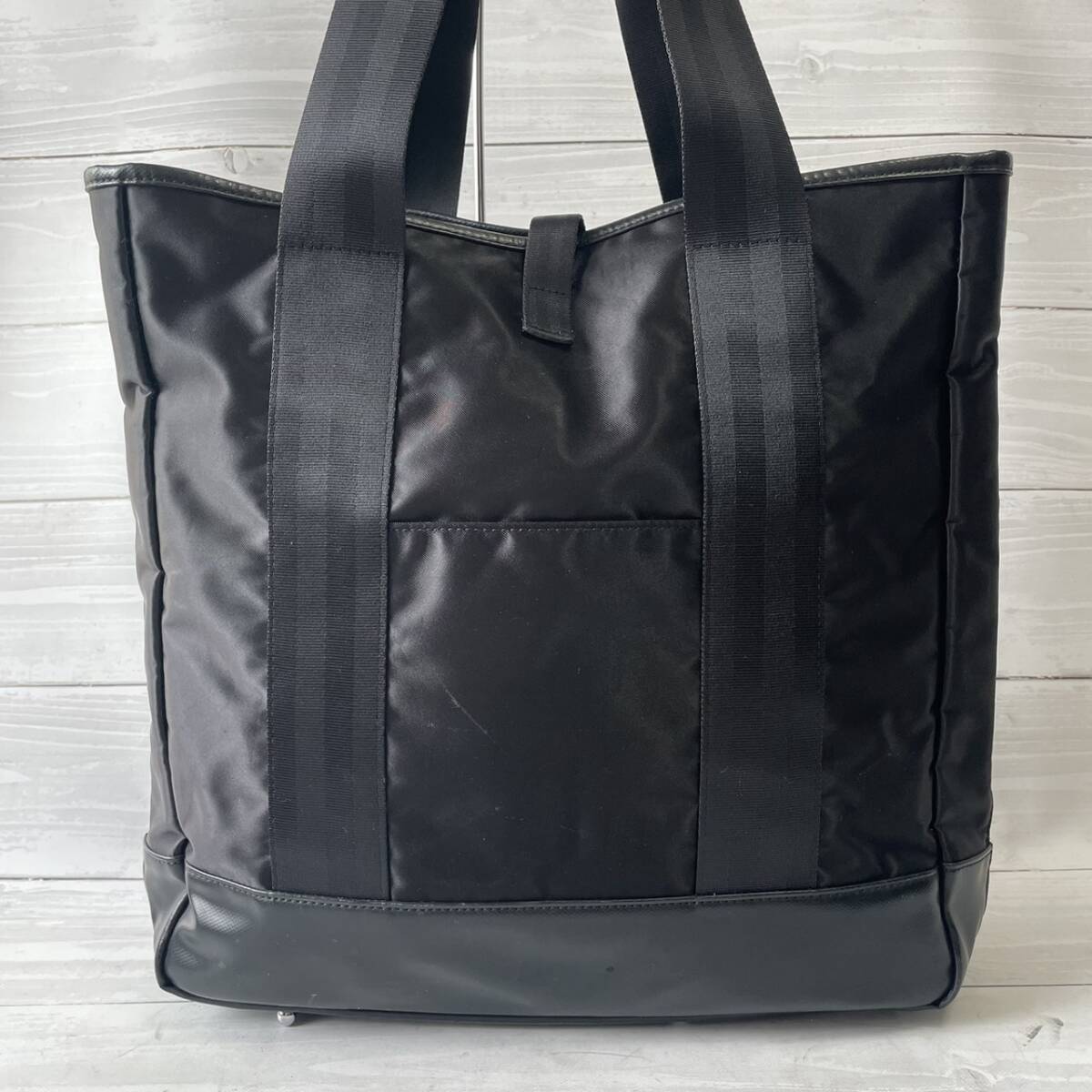 [ beautiful goods ] Porter PORTER storm STORM tote bag business bag nylon black black shoulder .. possible A4 possible briefcase men's back 
