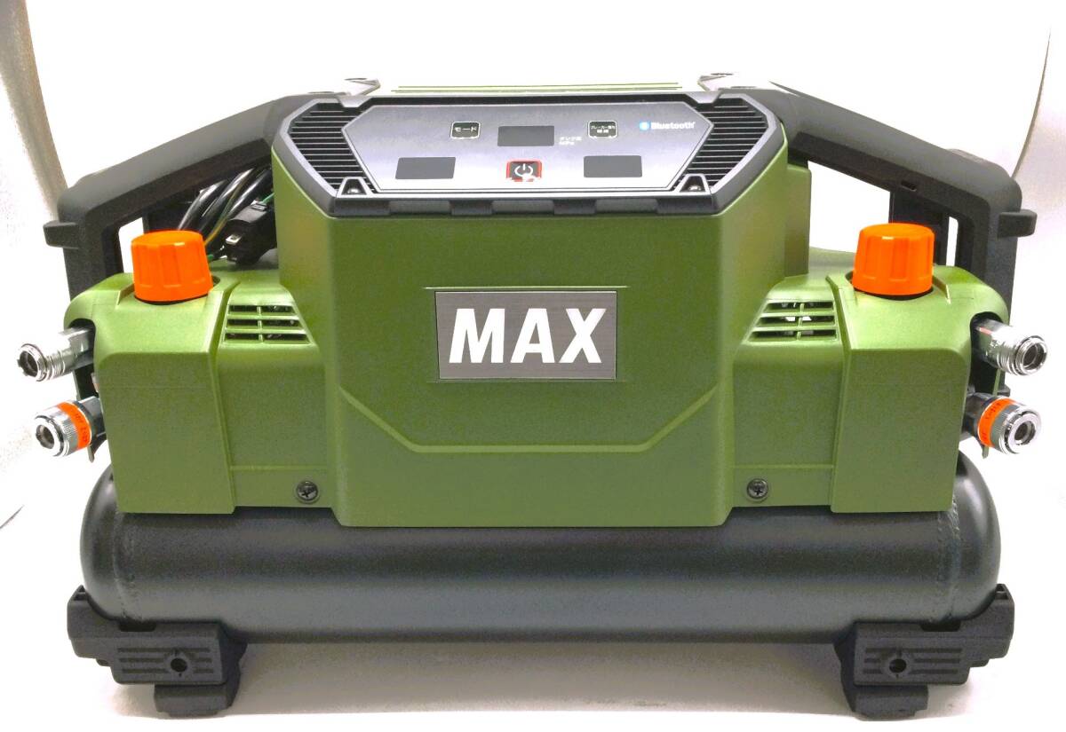 【領収書発行可】☆MAX/マックス 高圧エアコンプレッサ/限定色ミリタリーグリーン AK-HH1310E [ITDHKYH36YDI]の画像1