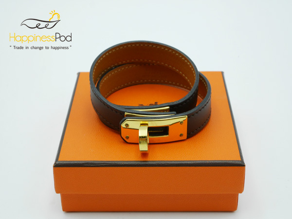 【お試し価格!】 9010円 エルメスHERMES レザー×金属素材 ブレスレット ケリー ブレスレット、バングル