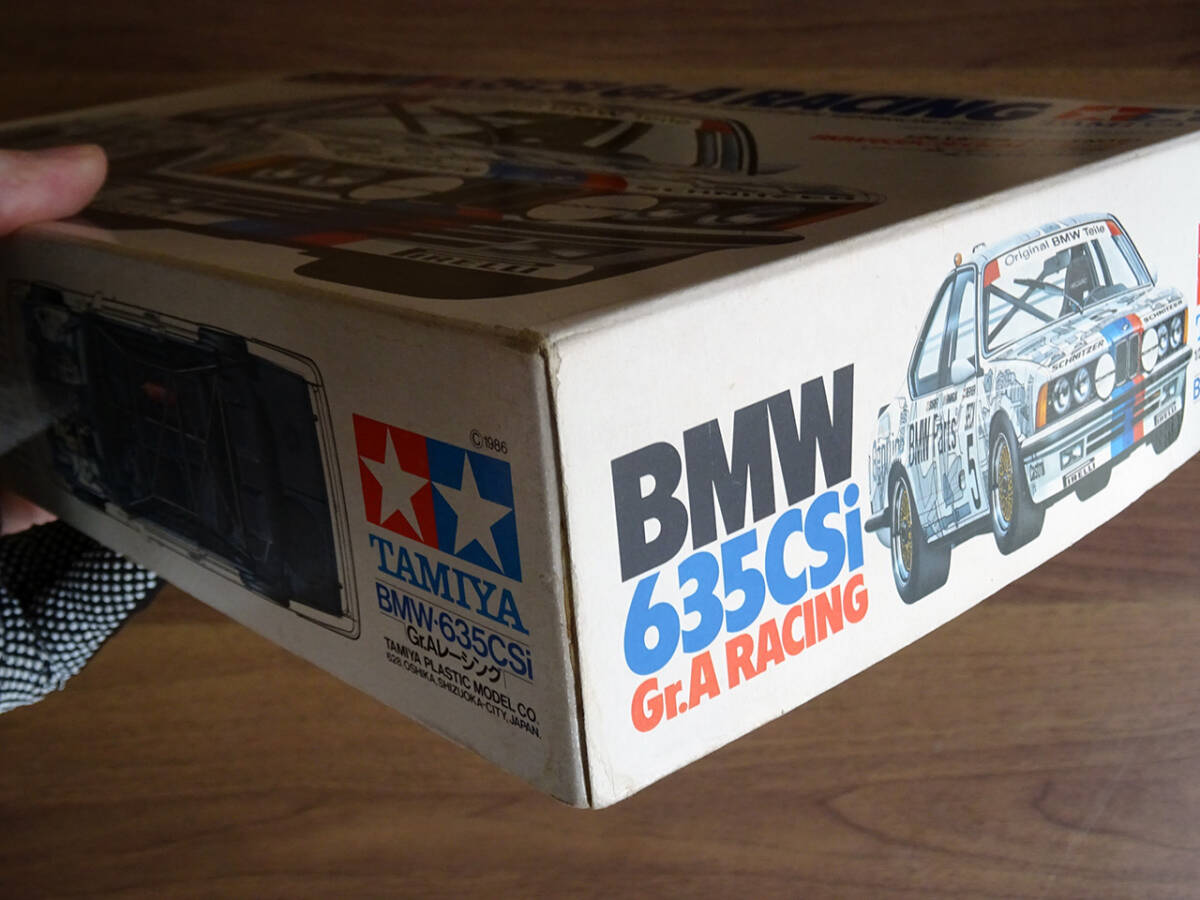 タミヤ 1/24 BMW635CSi Gr.A！デカールやや難あり！の画像4