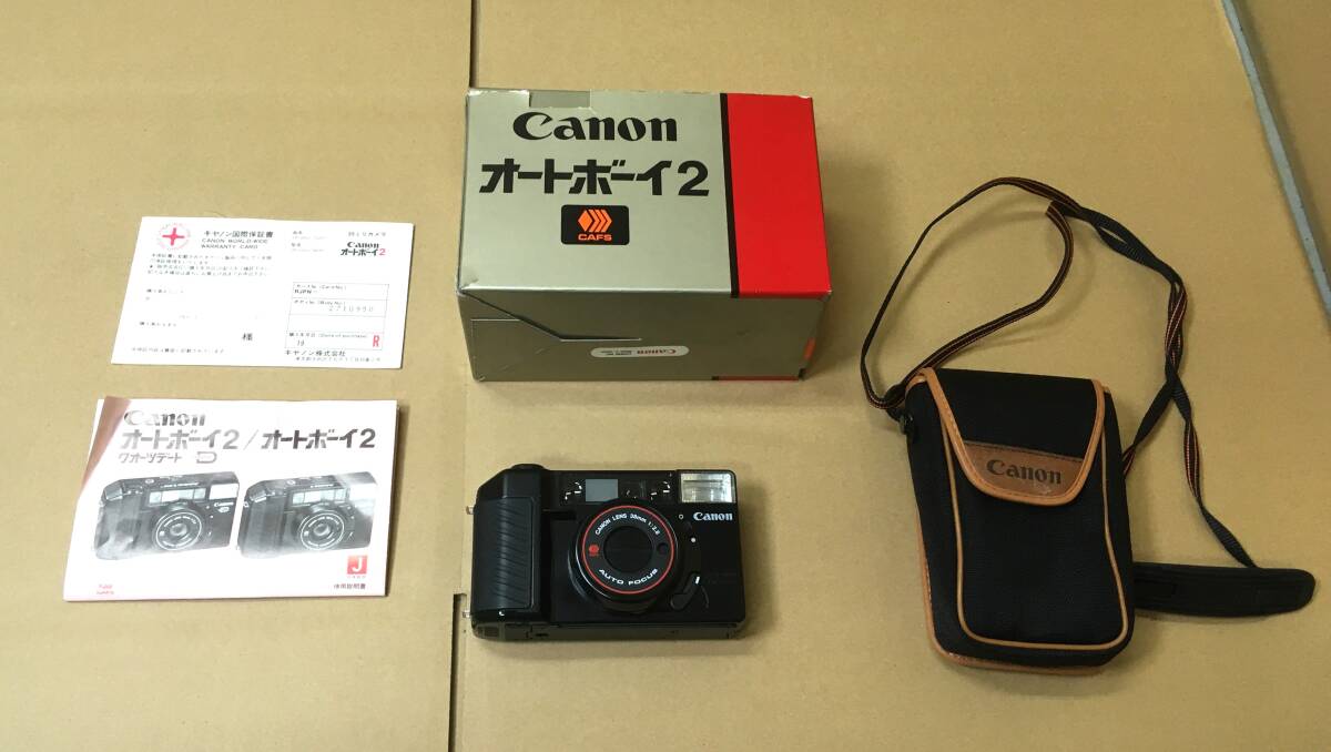 美品 Canon キャノン コンパクトフィルムカメラ オートボーイ2の画像1