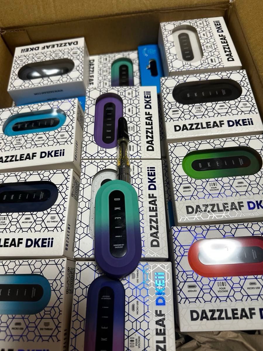【送料無料】 Dazzleaf DKEii 650mAh フリップ型 VV バッテリー 510 規格 本体  mod ※在庫赤印