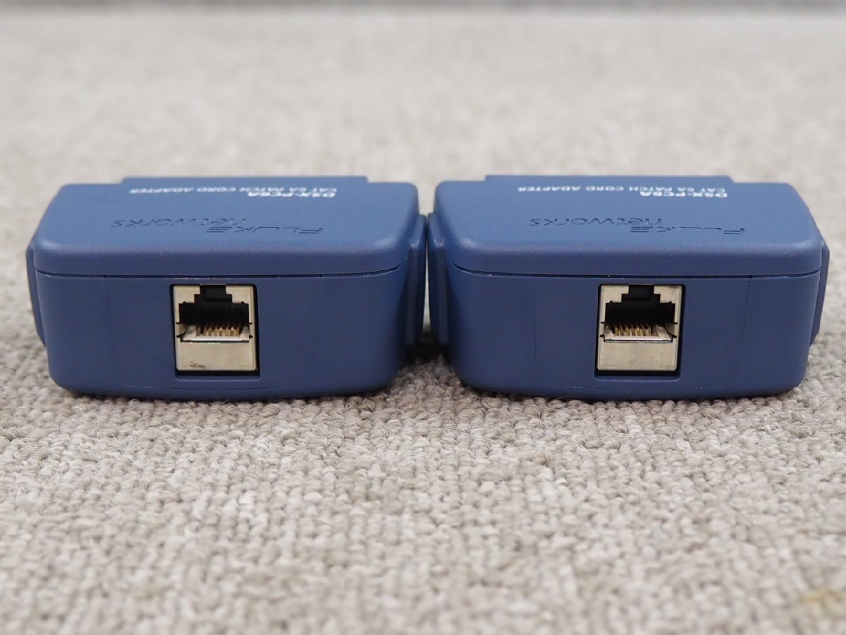 [Y1] ☆ 2個セット ☆ FLUKE / フルーク CAT 6A PATCH CORD ADAPTER DSX-PC6A ☆の画像4