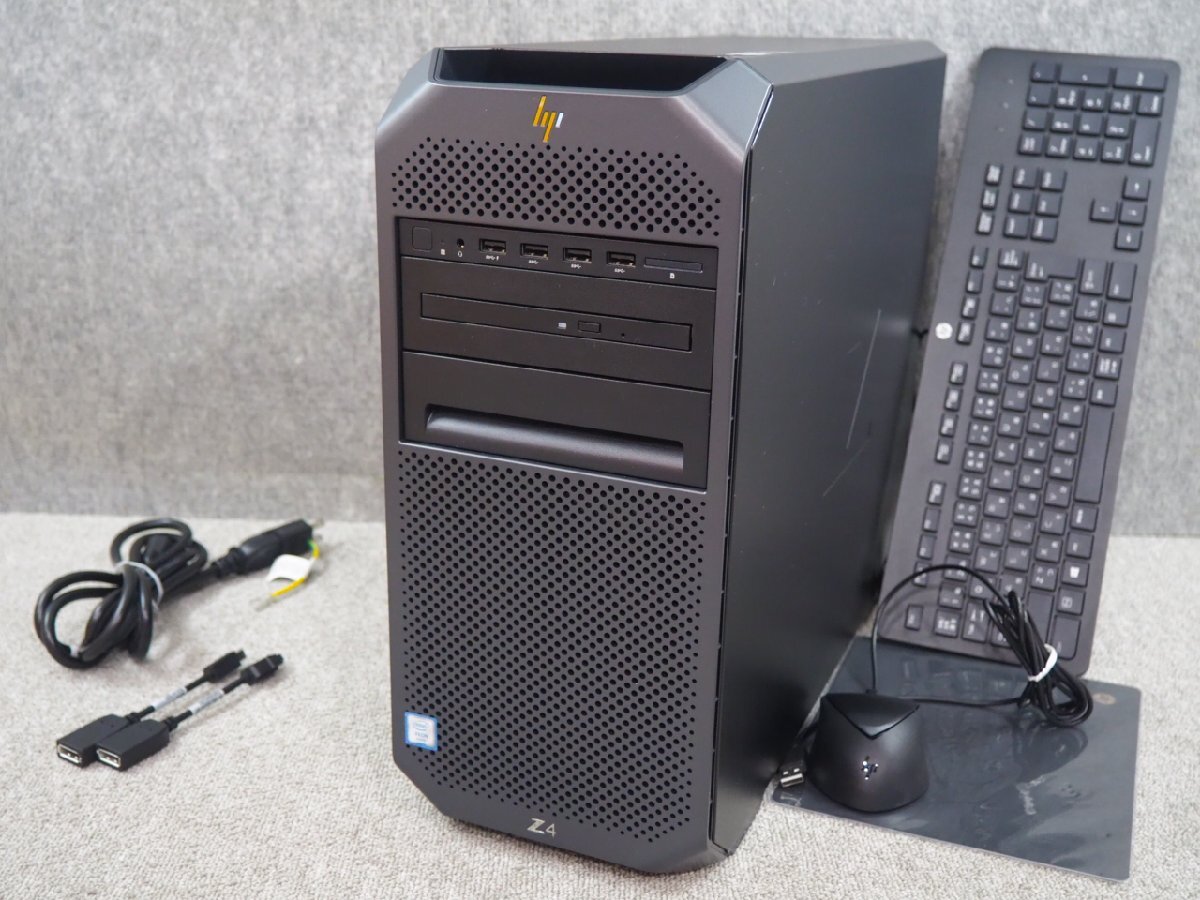 【 1円スタート！】[172] ☆ hp Z4 G4 Workstation 6C Xeon W-2133 3.60GHz/32GB/SSD 256GB/Quadro P620 ☆の画像1