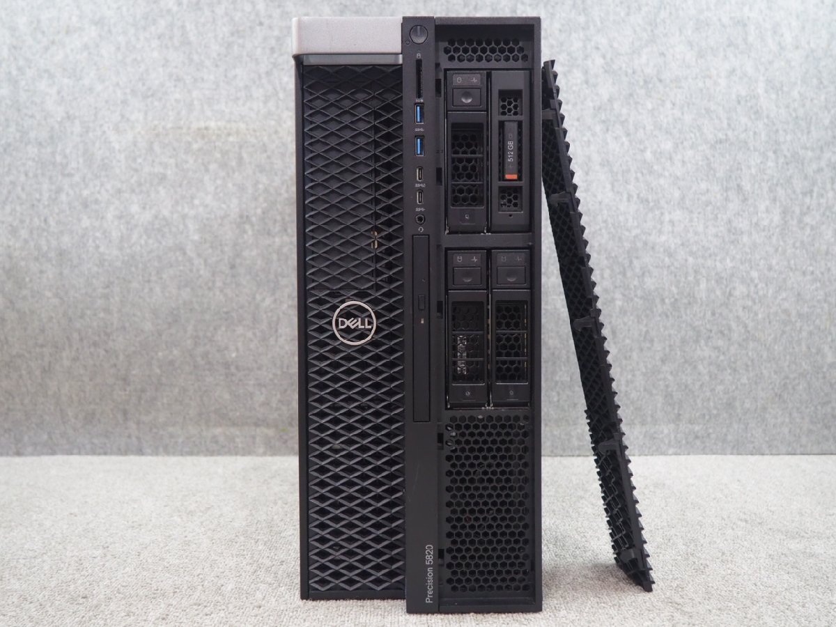 【 1円スタート！】[174] ☆ Win11認証済 ☆ DELL Precision 5820　QC Xeon W-2123 3.60GHz/32GB/SSD 512GB＋SATA 3TB/NVIDIA NVS 310 ☆_画像2